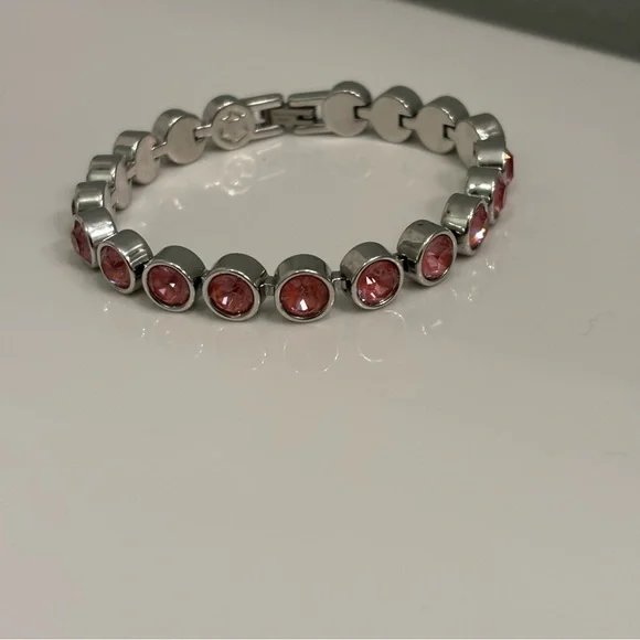 Touchstone Crystal Pink Ice Bracelet - Picture 4 of 7